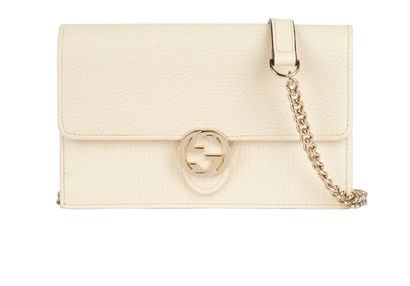 Interlocking G Wallet On Chain, front view